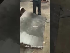 Χειροκίνητη μηχανή καθαρισμού μετάλλων με λέιζερ για απομάκρυνση σκουριάς